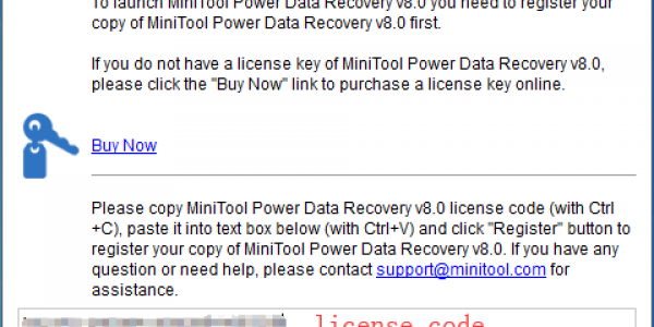 minitool power data recovery 8.1 key